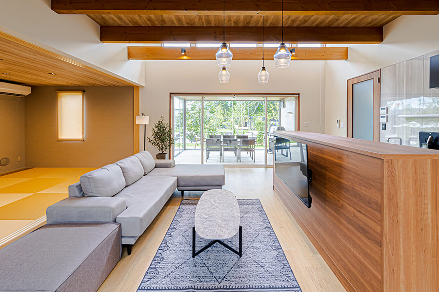 Rental private suite villa